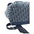 Dior Zaino Saddle in jacquard Oblique Blu - vista 17