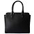 Prada Borsa Tote con manici in pelle Saffiano Nero - vista 5