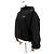 Moncler Prada Re-Nylon Jacquard Cropped Jacke mit Kapuze Schwarz
