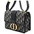 Dior Borsa a spalla con patta e borsa a tracolla Montaigne Oblique Multicolore - vista 2