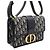 Dior Borsa a spalla con patta e borsa a tracolla Montaigne Oblique Multicolore - vista 3