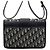 Dior Borsa a spalla con patta e borsa a tracolla Montaigne Oblique Multicolore - vista 4