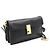 Prada Borsa a spalla e borsa a tracolla Multi Charm in pelle Soft Sound nera - vista 3