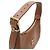 Miu Miu Bolso Hobo y Bolso Bandolera de Cuero Caramelo con Logotipo Dorado Castaño - vista 7
