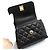 Coco Handle Chanel Borsa Micro Tote in Caviar Nero con Manico Coco e Tracolla a Catena Dorata - vista 6