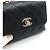 Coco Handle Chanel Borsa Micro Tote in Caviar Nero con Manico Coco e Tracolla a Catena Dorata - vista 8