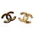 Chanel Black CC Gold Earrings - view 4