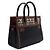 Burberry Mini borsa tote vintage a quadri nera - vista 3