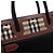 Burberry Mini borsa tote vintage a quadri nera - vista 9