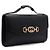 Gucci Borsa a tracolla e spalla Jumi Interlocking Small Chain con morsetto nero - vista 3