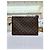 Louis Vuitton Borsa a pochette in pelle monogram Marrone - vista 8