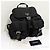 Prada Triangle Logo Nylon Backpack Black - view 4