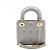 Borsa Lady Dior Mini Tote con tracolla a catena dorata Marrone - vista 4