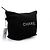 Chanel Pouch in tela nera con logo iniziale - vista 3