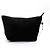 Chanel Pouch in tela nera con logo iniziale - vista 4