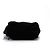 Chanel Pouch in tela nera con logo iniziale - vista 6