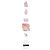 Hermès Picotan Rose Sakura Clemence Silver Rosa - vista 2