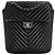 Chanel Zaino Chevron Urban Spirit Silver Black Lambskin Series