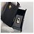 Gucci Porta-borsello da vita per cani in pelle nera placcata oro Nero - vista 10