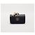 Gucci Porta-borsello da vita per cani in pelle nera placcata oro Nero - vista 2