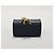 Gucci Porta-borsello da vita per cani in pelle nera placcata oro Nero - vista 5
