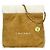 Chanel Borsa Tote in shearling nera con chip Arancione