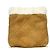 Chanel Borsa Tote in shearling nera con chip Arancione - vista 8