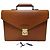 Louis Vuitton Borsetta in pelle Camel Marrone