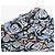 Louis Vuitton Rose Pattern Blue Scarf - vista 3