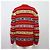 Gucci Rebeca oversized de lana a rayas roja - vista 4