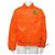Dior Kenny Scharf Herren-Hemdjacke aus orangefarbenem Nylon mit CD-Logo