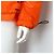 Dior Kenny Scharf Herren-Hemdjacke aus orangefarbenem Nylon mit CD-Logo - Ansicht 3