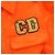 Dior Kenny Scharf Herren-Hemdjacke aus orangefarbenem Nylon mit CD-Logo - Ansicht 6