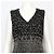 Chanel Abito in lana tweed nero da donna - vista 2