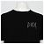 Dior Schwarzes T-Shirt mit Kurzarm und besticktem Logo - Ansicht 2