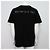 Dior Schwarzes T-Shirt mit Kurzarm und besticktem Logo - Ansicht 4