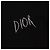 Dior Schwarzes T-Shirt mit Kurzarm und besticktem Logo - Ansicht 6