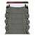 Fendi Falda de algodón gris para mujer Castaño  - vista 2