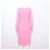 Chanel Abito rosa da donna in misto seta - vista 4