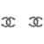 Chanel Orecchini Cubic CC Silver Argento  - vista 1