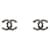 Chanel Orecchini Cubic CC Silver Argento  - vista 3