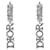 Dior Orecchini a cerchio con cristalli Argento  - vista 1