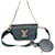 Louis Vuitton Borsa a tracolla Multi Pochette New Wave Nera e Oro Nero - vista 2