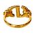 Dior Cubic Navy CD Gold Ring Größe - Ansicht 3