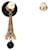 Dior Orecchini Tour Eiffel Tribal Multicolore  - vista 1