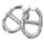 Dior Pendientes CD Silver Navy Plata  - vista 5