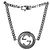 Gucci Rundes verschlungenes Silberarmband