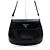Prada Borsa a tracolla Cleo in pelle spazzolata con patta Nera - vista 2