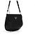 Prada Borsa a tracolla Cleo in pelle spazzolata con patta Nera - vista 4