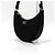 Valentino Borsa a spalla Mini Hobo Logo Signature Nero - vista 3